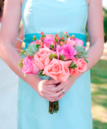 Spring Blush Hand Held Bouquet  