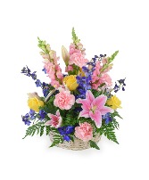 SPRING BOUNTY fresh arrangement