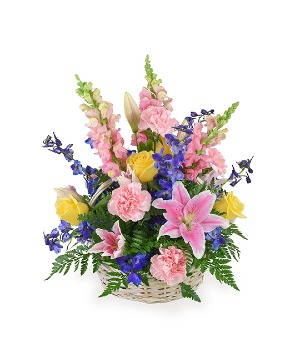 SPRING BOUNTY fresh arrangement