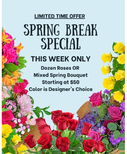 Spring Break Special Flower Arrangement