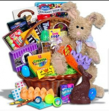 Spring Bunny Basket Basket