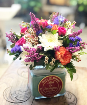 Spring Candle Bouquet in Huntington, TX | LIZA'S GARDEN Spring Candle Bouquet in Huntington, TX | LIZA'S GARDEN