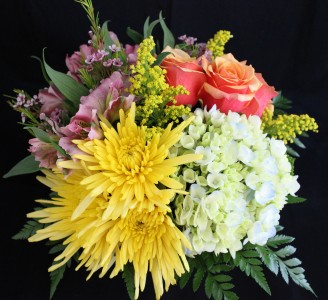Spring Cube Floral Arrangement