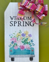 Spring Doorhanger 