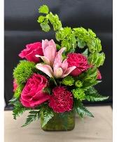 Spring Fizz Cube arrangement 