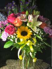 Spring Garden Bouquets  A mixed floral arrangement 