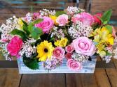Spring Garden Crate Flowers for All Occasions