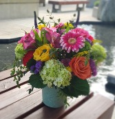 Spring Garden Vase arrangement 