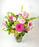 SPRING GARDEN VASE ARRANGEMENT