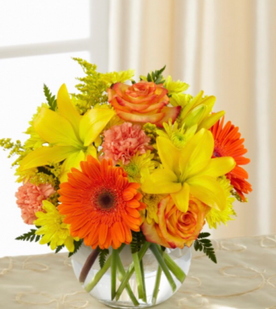 Spring in bright blooms Vase