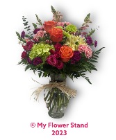 Spring in to Valentine's Day Mixed Floral Vase 