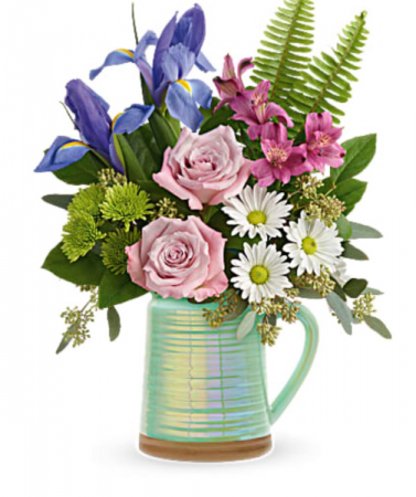 Spring is Served Vase