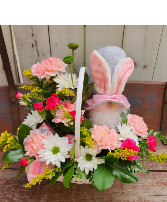 Spring Mischief Bunny Arrangement