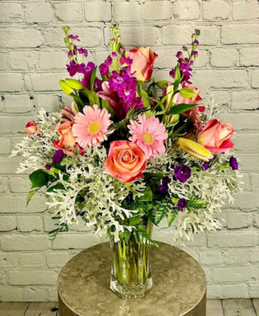 Spring Morning Vase Arrangement
