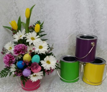 Easter Paint Can