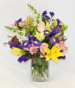 Spring Rectangle Fresh Arrangement