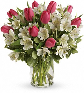 Spring Romance Bouquet by Teleflora in Valley City, OH | HILL HAVEN FLORIST & GREENHOUSE Spring Romance Bouquet by Teleflora in Valley City, OH | HILL HAVEN FLORIST & GREENHOUSE