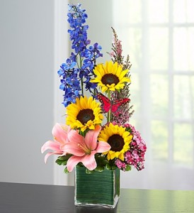 Spring Sensation Enchanted Florists Vase Arrangement
