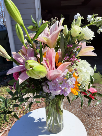 spring, spring give me spring vase flower