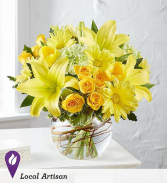 Spring Sunshine! Lilies, Spray Roses, Tulips, and More!