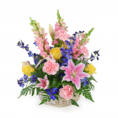 SPRING TIME BOUNTY floral arrangement