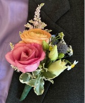 Spring Time Dreams Boutonniere 