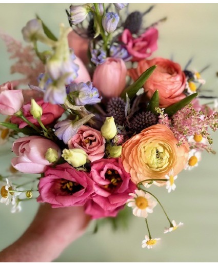 Spring time Dreams Bride's Maids Bouquet 