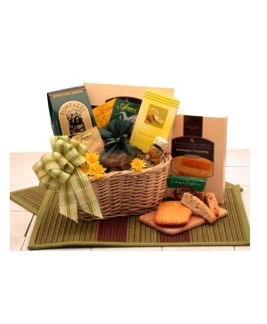 Spring Treats & Tea Gift Basket Gift Basket