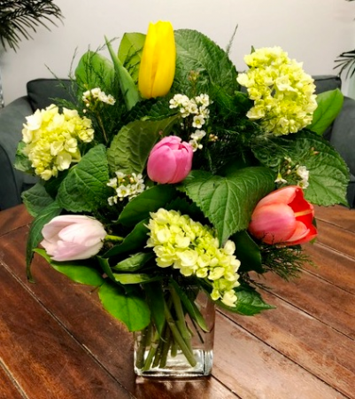 Spring Tulip Arrangement