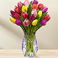 Spring Tulip Vase Arrangement