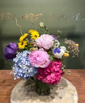 Spring with Peonies Flower Arrangment