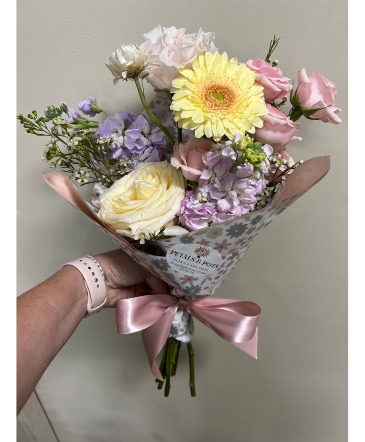 Spring Wrap Bouquet in Eunice, LA | PETALS & POTS, LLC Spring Wrap Bouquet in Eunice, LA | PETALS & POTS, LLC