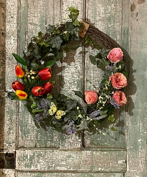 Spring Wreath Silk