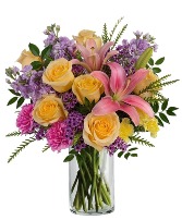 SPRINGTIME BLISS Vase Arrangement