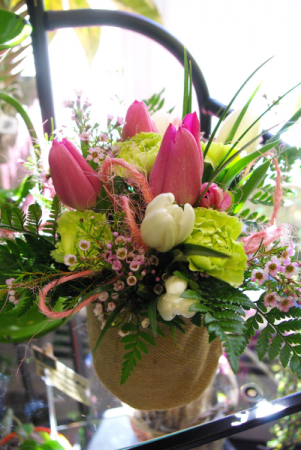 Springtime in the Country Fresh cut arrangement