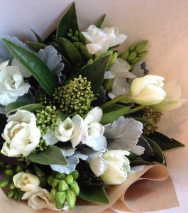 Springtime Monochromatic Handtied Bouquet in Toronto, ON | BOTANY FLORAL STUDIO Springtime Monochromatic Handtied Bouquet in Toronto, ON | BOTANY FLORAL STUDIO