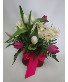  Springtime Bouquet Short Red Vase