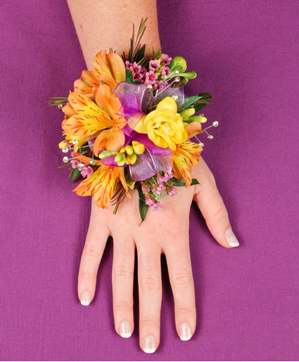 Springtime Sunset Corsage