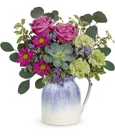 Pour on the Charm Fresh Arrangement