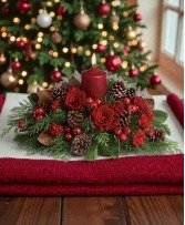 Sprit Of The Season Centerpiece Christmas