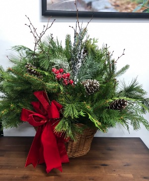 Spruce-Fir  Christmas arrangement