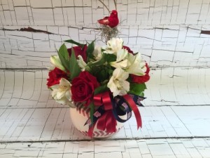 St. Louis Cardinals Baseball Lovers Bouquet A perfect gift for that Cardinals fan! in Saint Louis, MO | Irene's Floral Design St. Louis Cardinals Baseball Lovers Bouquet A perfect gift for that Cardinals fan! in Saint Louis, MO | Irene's Floral Design