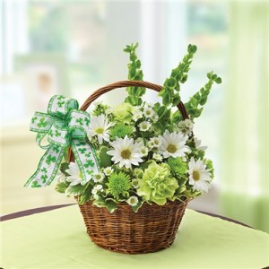 St Patricks Day Charm fresh flowers