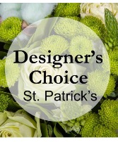 St. Patrick's Day Designer's Choice Arrangement