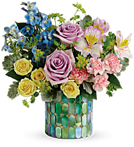 Stained Glass Blooms Bouquet 