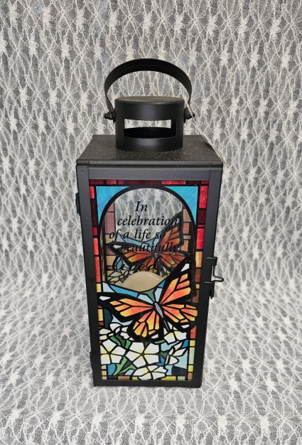 Stained Glass Lantern - In Celebration 