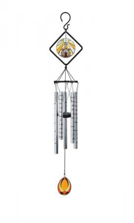 Stained Glass Wind Chime 