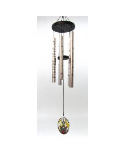 Stained Glass Wind Chimes Amazing Grace 