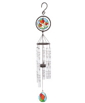 Stainglass windchimes In Loving Memory of a life so beauitfully lived