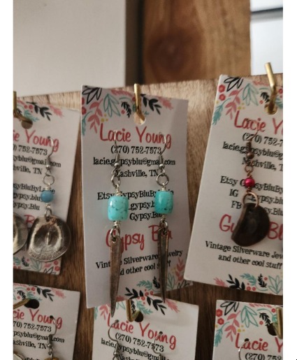 Stainless Steel Silverware Earrings gift